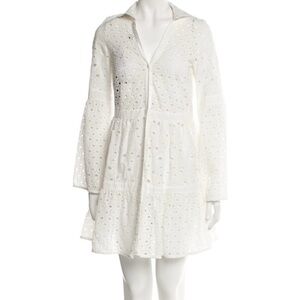 Pinko White Mini Dress